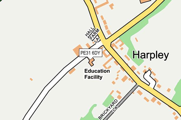 PE31 6DY map - OS OpenMap – Local (Ordnance Survey) PE31 6DY map - OS OpenMap – Local (Ordnance Survey)