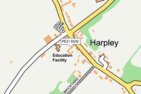 PE31 6GW map - OS OpenMap – Local (Ordnance Survey) PE31 6GW map - OS OpenMap – Local (Ordnance Survey)