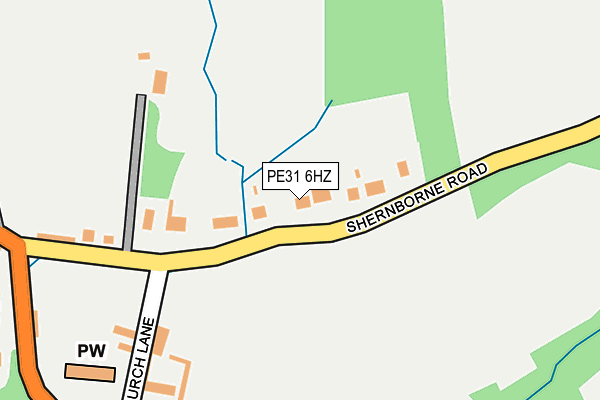 PE31 6HZ map - OS OpenMap – Local (Ordnance Survey) PE31 6HZ map - OS OpenMap – Local (Ordnance Survey)