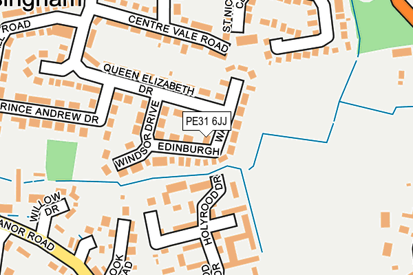 PE31 6JJ map - OS OpenMap – Local (Ordnance Survey) PE31 6JJ map - OS OpenMap – Local (Ordnance Survey)