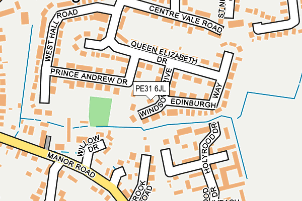 PE31 6JL map - OS OpenMap – Local (Ordnance Survey) PE31 6JL map - OS OpenMap – Local (Ordnance Survey)