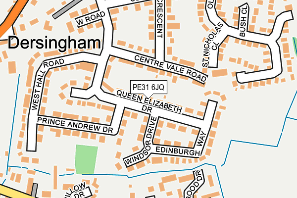 PE31 6JQ map - OS OpenMap – Local (Ordnance Survey) PE31 6JQ map - OS OpenMap – Local (Ordnance Survey)