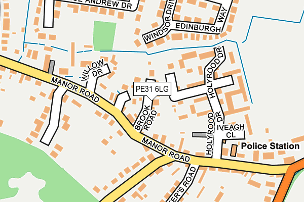 PE31 6LG map - OS OpenMap – Local (Ordnance Survey) PE31 6LG map - OS OpenMap – Local (Ordnance Survey)