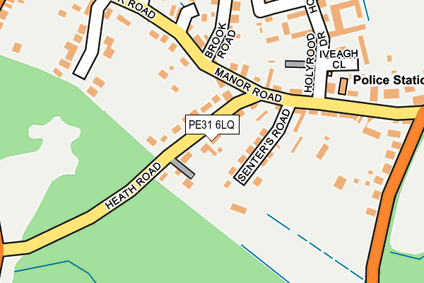 PE31 6LQ map - OS OpenMap – Local (Ordnance Survey) PE31 6LQ map - OS OpenMap – Local (Ordnance Survey)