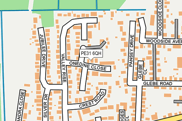 PE31 6QH map - OS OpenMap – Local (Ordnance Survey) PE31 6QH map - OS OpenMap – Local (Ordnance Survey)