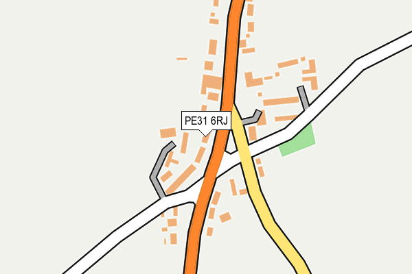 PE31 6RJ map - OS OpenMap – Local (Ordnance Survey) PE31 6RJ map - OS OpenMap – Local (Ordnance Survey)