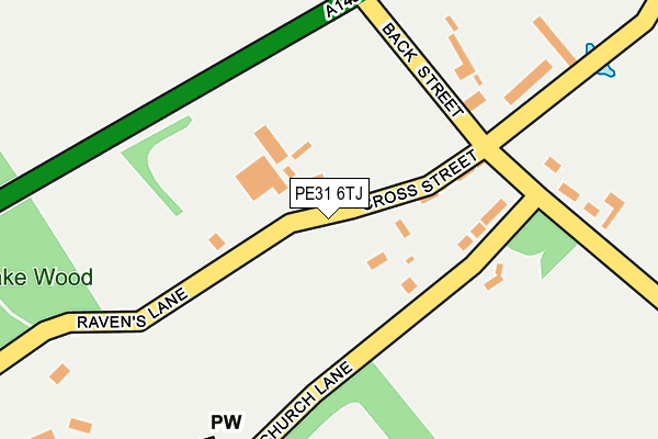 PE31 6TJ map - OS OpenMap – Local (Ordnance Survey) PE31 6TJ map - OS OpenMap – Local (Ordnance Survey)