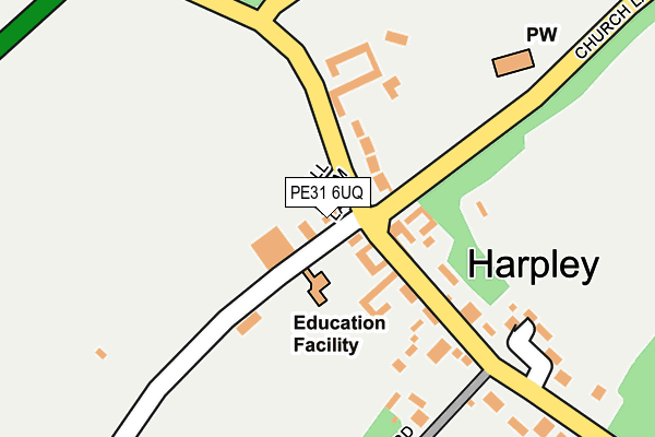 PE31 6UQ map - OS OpenMap – Local (Ordnance Survey) PE31 6UQ map - OS OpenMap – Local (Ordnance Survey)