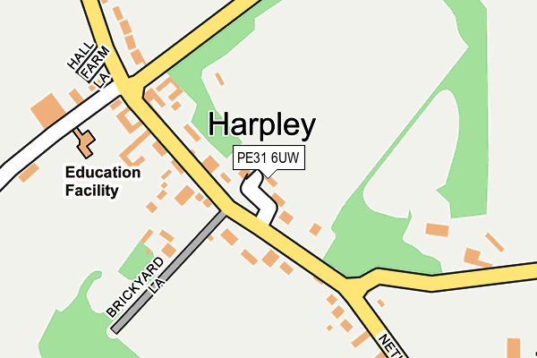 PE31 6UW map - OS OpenMap – Local (Ordnance Survey) PE31 6UW map - OS OpenMap – Local (Ordnance Survey)