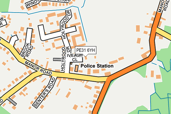 PE31 6YH map - OS OpenMap – Local (Ordnance Survey) PE31 6YH map - OS OpenMap – Local (Ordnance Survey)