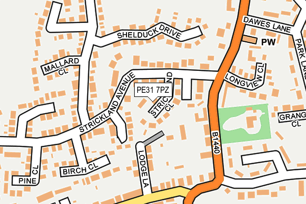 PE31 7PZ map - OS OpenMap – Local (Ordnance Survey) PE31 7PZ map - OS OpenMap – Local (Ordnance Survey)