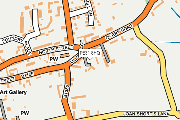 PE31 8HQ map - OS OpenMap – Local (Ordnance Survey) PE31 8HQ map - OS OpenMap – Local (Ordnance Survey)