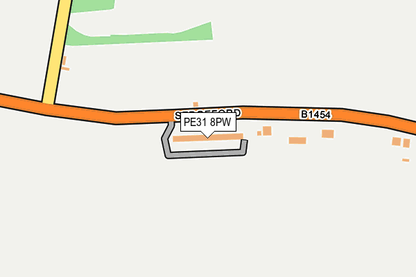 PE31 8PW map - OS OpenMap – Local (Ordnance Survey) PE31 8PW map - OS OpenMap – Local (Ordnance Survey)