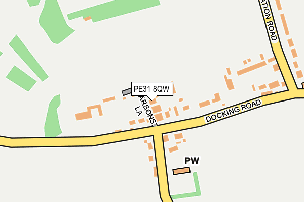 PE31 8QW map - OS OpenMap – Local (Ordnance Survey) PE31 8QW map - OS OpenMap – Local (Ordnance Survey)