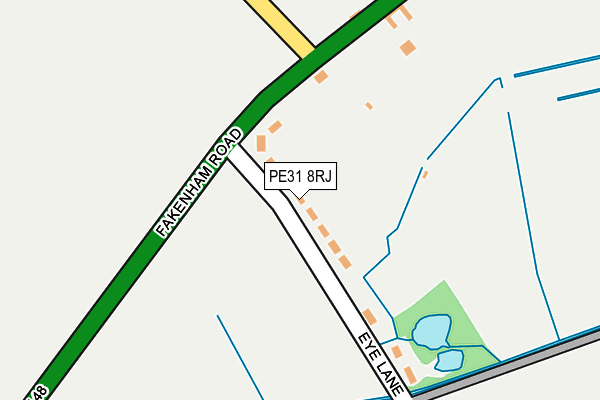 PE31 8RJ map - OS OpenMap – Local (Ordnance Survey) PE31 8RJ map - OS OpenMap – Local (Ordnance Survey)