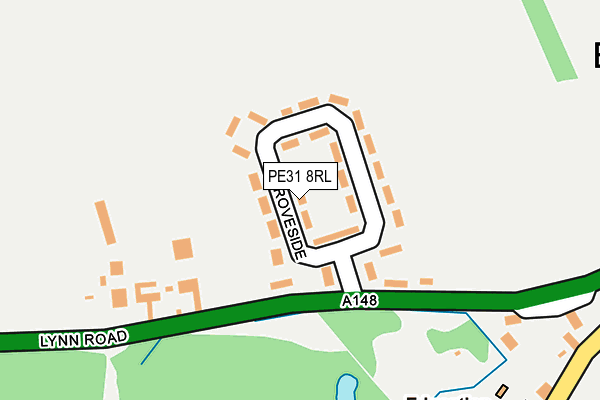 PE31 8RL map - OS OpenMap – Local (Ordnance Survey) PE31 8RL map - OS OpenMap – Local (Ordnance Survey)