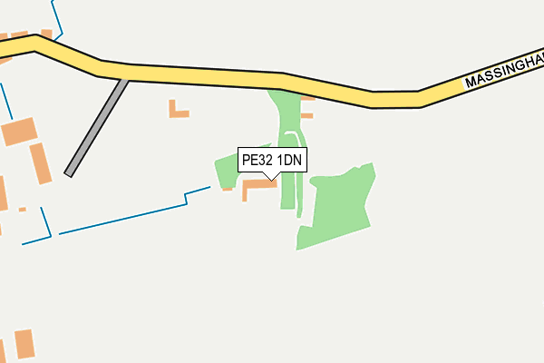 PE32 1DN map - OS OpenMap – Local (Ordnance Survey) PE32 1DN map - OS OpenMap – Local (Ordnance Survey)
