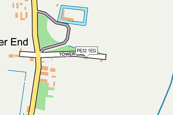 PE32 1EG map - OS OpenMap – Local (Ordnance Survey) PE32 1EG map - OS OpenMap – Local (Ordnance Survey)