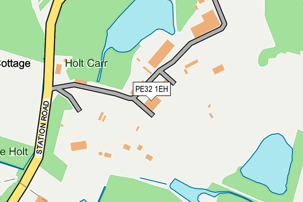 PE32 1EH map - OS OpenMap – Local (Ordnance Survey) PE32 1EH map - OS OpenMap – Local (Ordnance Survey)