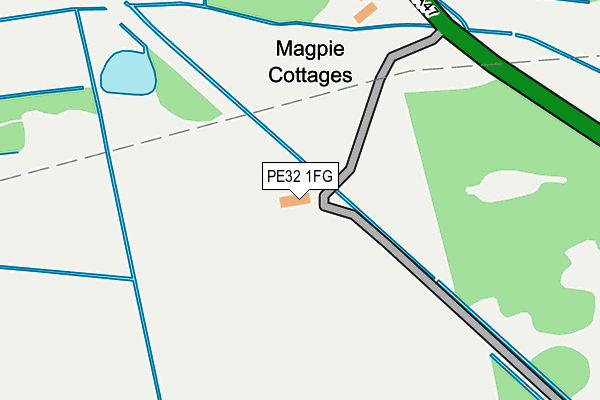 PE32 1FG map - OS OpenMap – Local (Ordnance Survey) PE32 1FG map - OS OpenMap – Local (Ordnance Survey)