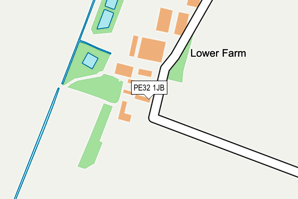 PE32 1JB map - OS OpenMap – Local (Ordnance Survey) PE32 1JB map - OS OpenMap – Local (Ordnance Survey)