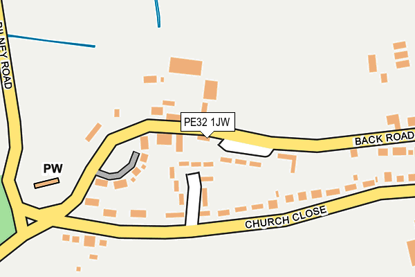 PE32 1JW map - OS OpenMap – Local (Ordnance Survey) PE32 1JW map - OS OpenMap – Local (Ordnance Survey)