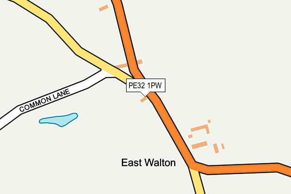 PE32 1PW map - OS OpenMap – Local (Ordnance Survey) PE32 1PW map - OS OpenMap – Local (Ordnance Survey)