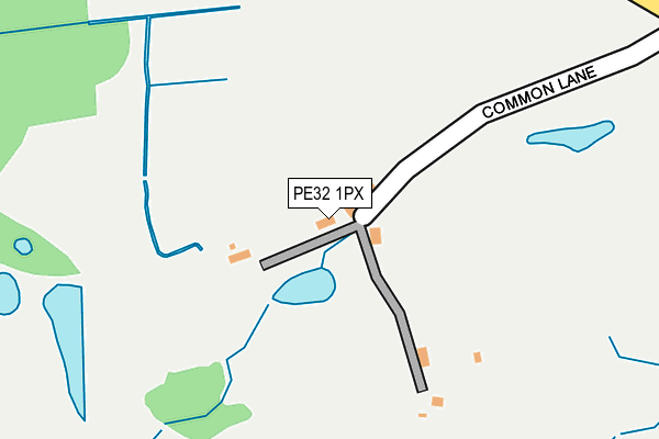 PE32 1PX map - OS OpenMap – Local (Ordnance Survey) PE32 1PX map - OS OpenMap – Local (Ordnance Survey)