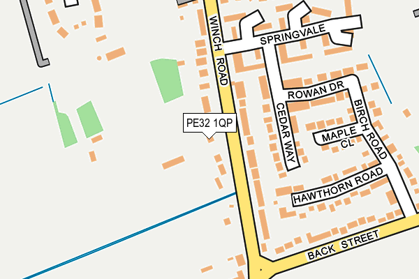 PE32 1QP map - OS OpenMap – Local (Ordnance Survey) PE32 1QP map - OS OpenMap – Local (Ordnance Survey)