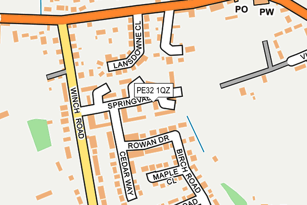 PE32 1QZ map - OS OpenMap – Local (Ordnance Survey) PE32 1QZ map - OS OpenMap – Local (Ordnance Survey)