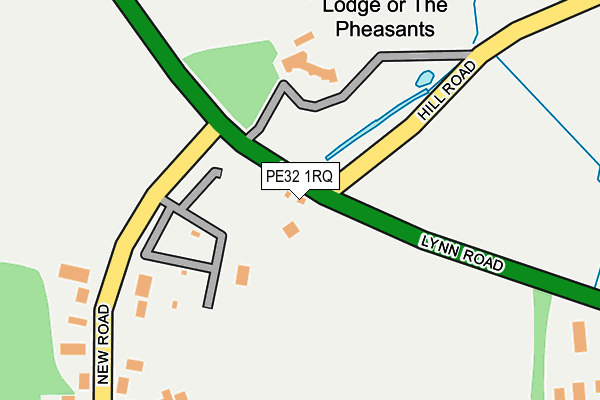 PE32 1RQ map - OS OpenMap – Local (Ordnance Survey) PE32 1RQ map - OS OpenMap – Local (Ordnance Survey)