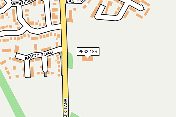 PE32 1SR map - OS OpenMap – Local (Ordnance Survey) PE32 1SR map - OS OpenMap – Local (Ordnance Survey)