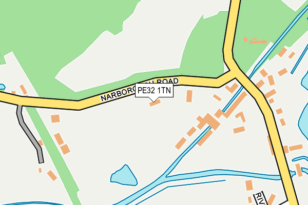 PE32 1TN map - OS OpenMap – Local (Ordnance Survey) PE32 1TN map - OS OpenMap – Local (Ordnance Survey)