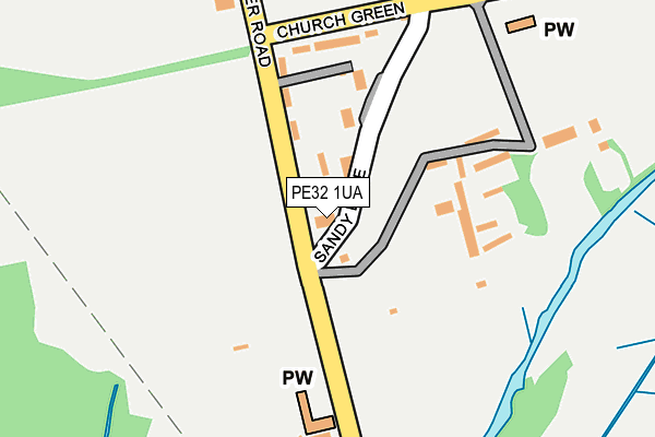 PE32 1UA map - OS OpenMap – Local (Ordnance Survey) PE32 1UA map - OS OpenMap – Local (Ordnance Survey)