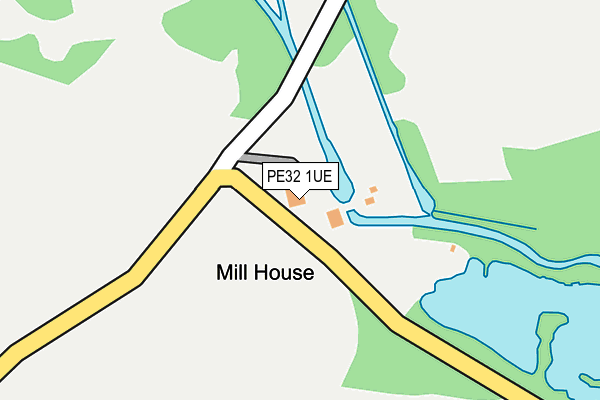 PE32 1UE map - OS OpenMap – Local (Ordnance Survey) PE32 1UE map - OS OpenMap – Local (Ordnance Survey)