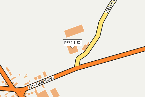 PE32 1UQ map - OS OpenMap – Local (Ordnance Survey) PE32 1UQ map - OS OpenMap – Local (Ordnance Survey)