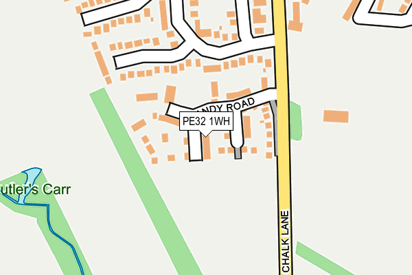 PE32 1WH map - OS OpenMap – Local (Ordnance Survey) PE32 1WH map - OS OpenMap – Local (Ordnance Survey)