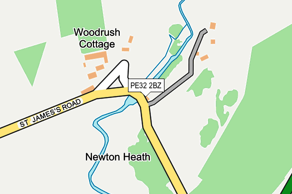 PE32 2BZ map - OS OpenMap – Local (Ordnance Survey) PE32 2BZ map - OS OpenMap – Local (Ordnance Survey)