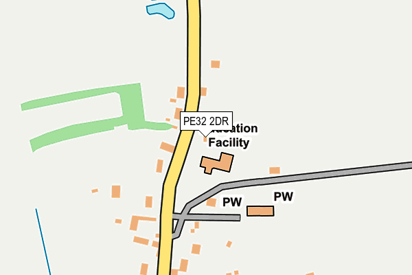 PE32 2DR map - OS OpenMap – Local (Ordnance Survey) PE32 2DR map - OS OpenMap – Local (Ordnance Survey)