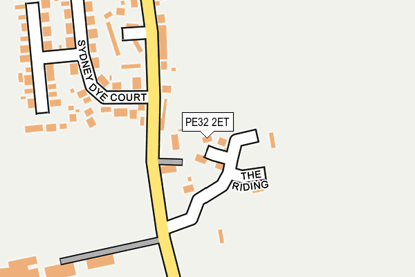 PE32 2ET map - OS OpenMap – Local (Ordnance Survey) PE32 2ET map - OS OpenMap – Local (Ordnance Survey)