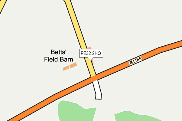 PE32 2HQ map - OS OpenMap – Local (Ordnance Survey) PE32 2HQ map - OS OpenMap – Local (Ordnance Survey)