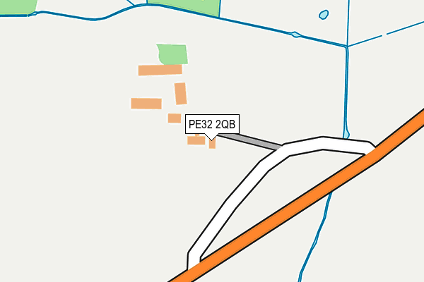 PE32 2QB map - OS OpenMap – Local (Ordnance Survey) PE32 2QB map - OS OpenMap – Local (Ordnance Survey)