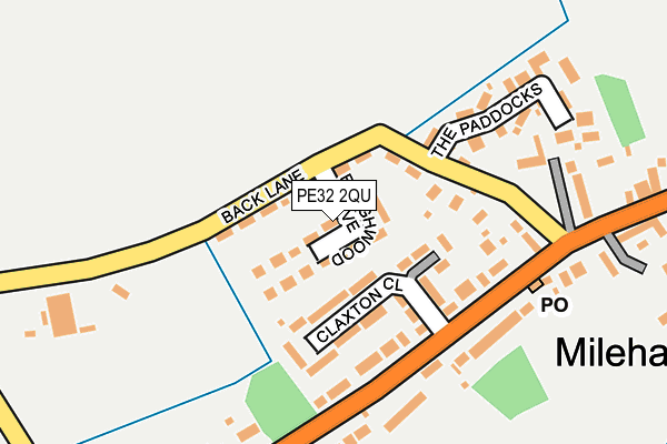 PE32 2QU map - OS OpenMap – Local (Ordnance Survey) PE32 2QU map - OS OpenMap – Local (Ordnance Survey)
