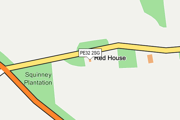 PE32 2SG map - OS OpenMap – Local (Ordnance Survey) PE32 2SG map - OS OpenMap – Local (Ordnance Survey)