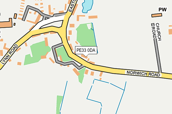 PE33 0DA map - OS OpenMap – Local (Ordnance Survey) PE33 0DA map - OS OpenMap – Local (Ordnance Survey)