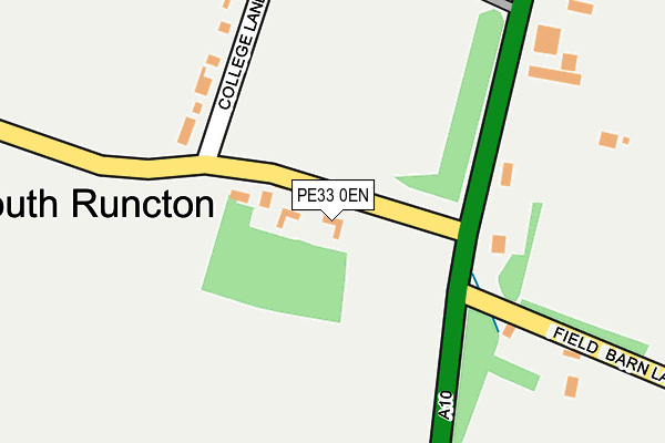 PE33 0EN map - OS OpenMap – Local (Ordnance Survey) PE33 0EN map - OS OpenMap – Local (Ordnance Survey)