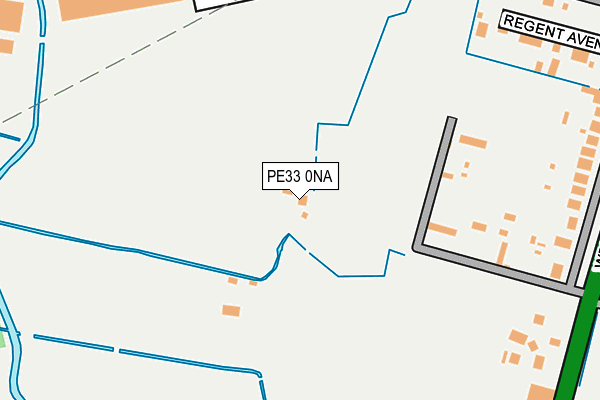 PE33 0NA map - OS OpenMap – Local (Ordnance Survey) PE33 0NA map - OS OpenMap – Local (Ordnance Survey)
