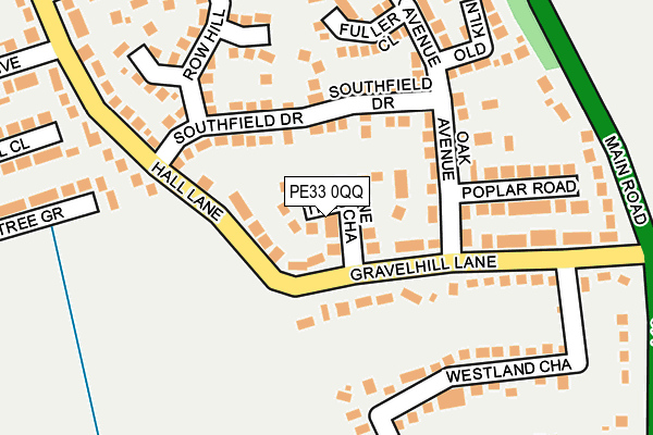 PE33 0QQ map - OS OpenMap – Local (Ordnance Survey) PE33 0QQ map - OS OpenMap – Local (Ordnance Survey)