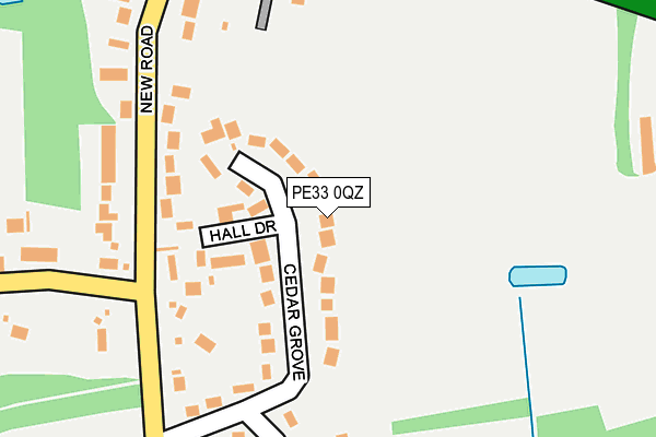 PE33 0QZ map - OS OpenMap – Local (Ordnance Survey) PE33 0QZ map - OS OpenMap – Local (Ordnance Survey)