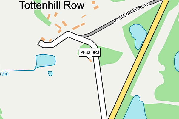 PE33 0RJ map - OS OpenMap – Local (Ordnance Survey) PE33 0RJ map - OS OpenMap – Local (Ordnance Survey)